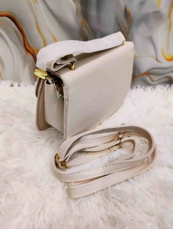 Gucci Inspired Elegant White Bag - Image 4