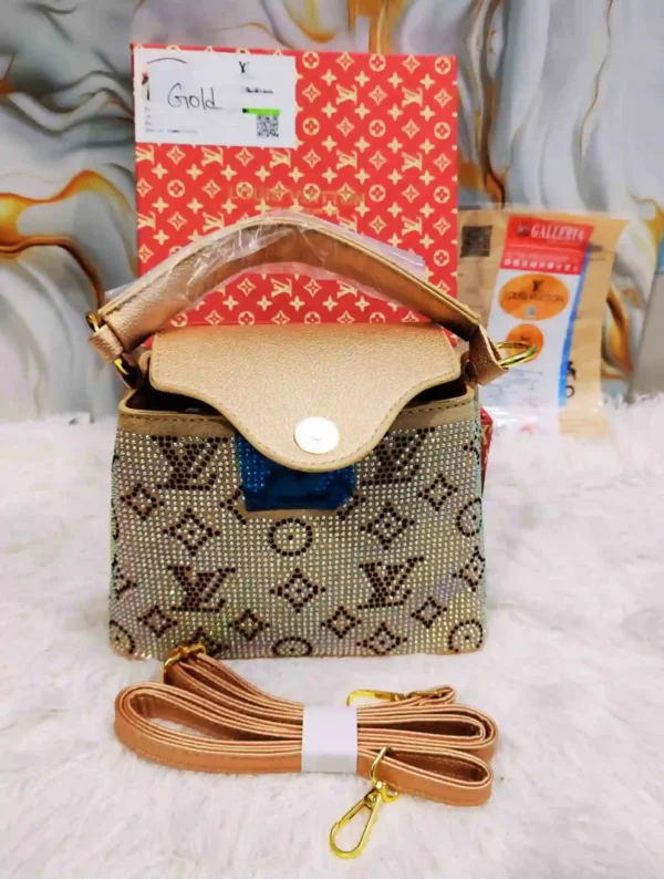Louis Vuitton Inspired Golden Crystal - Image 2