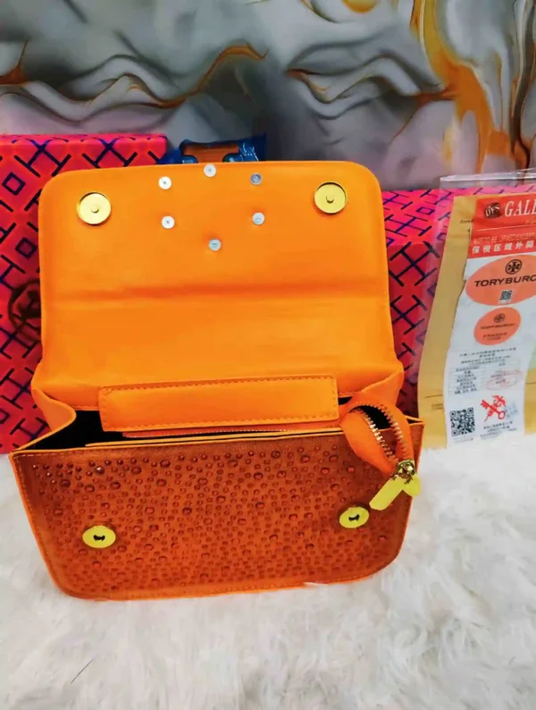 Tory Burch Inspired Orange Crystal - Image 3